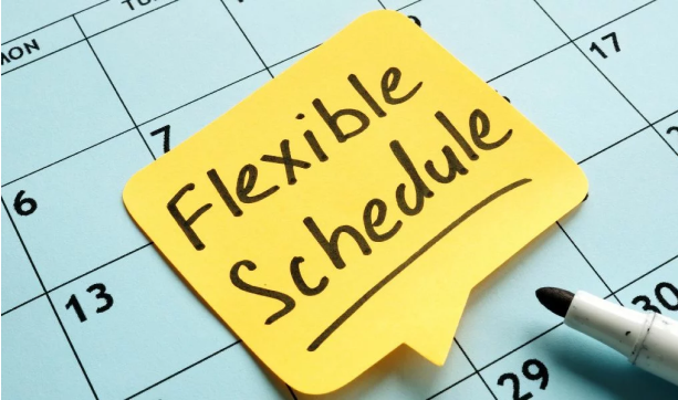 Flexible Scheduling to Fit Your Lifestyle